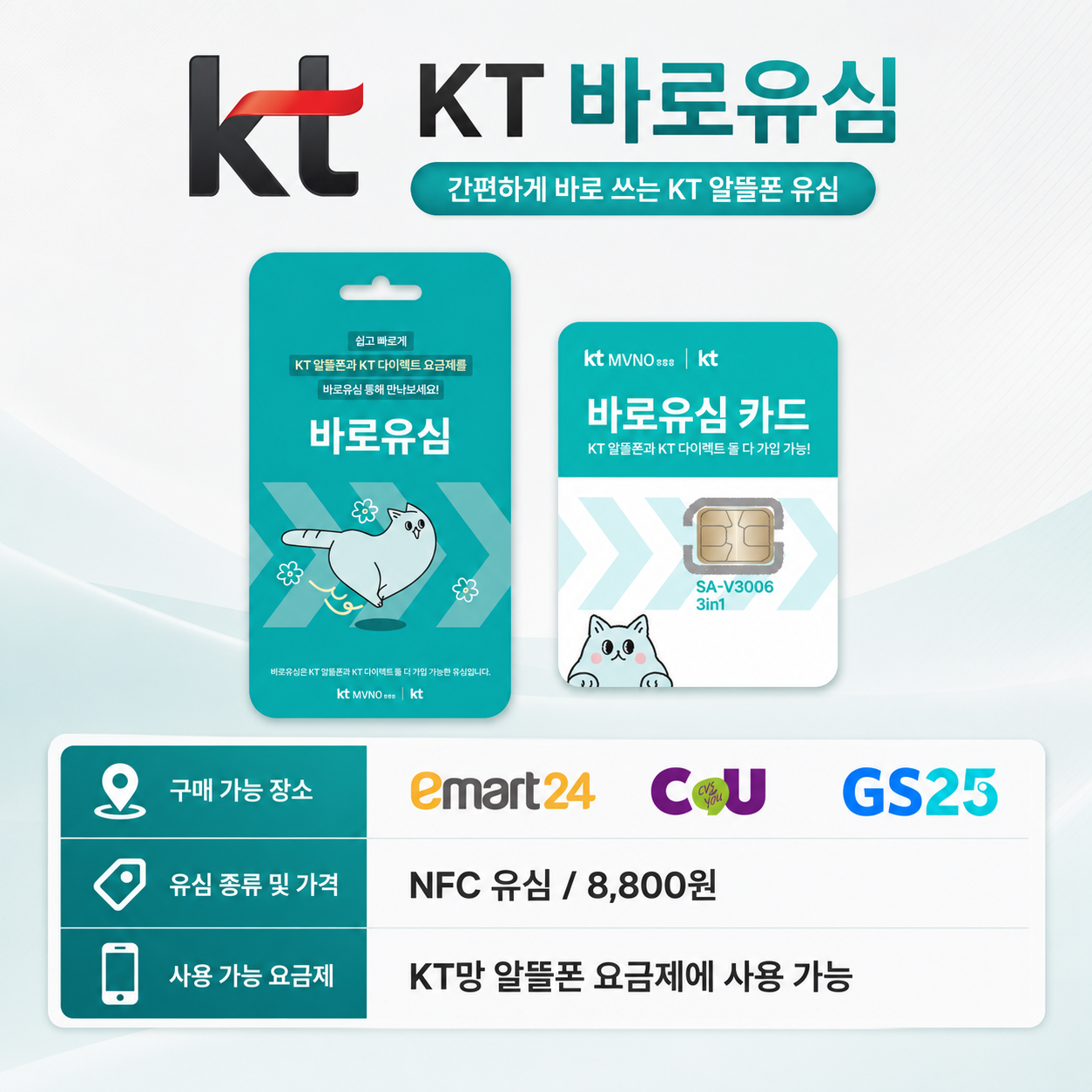 KT 바로유심